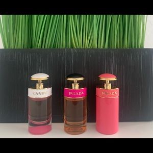 Authentic Prada Candy mini collection of 3